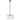 300mm Ribbed Glass Rod Pendant Light | Gold | Medici