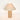 Ceramic Twist Table Lamp & Shade | Clay