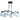 ROXUS - Pendant Range - ROXUS - 6 Light Pendant - in2 Lighting Australia