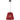 SORRENTO - Bamboo Wound Pendant - Red - Large - in2 Lighting Australia